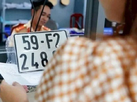 Biển số định danh có phải là lấy số trong căn cước công dân không?