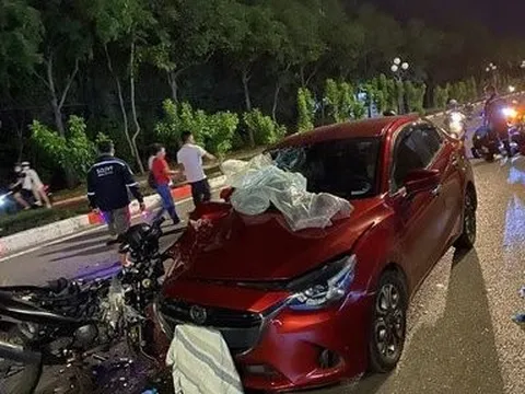 Điều tra vụ xe máy đi ngược chiều tông ô tô khiến 2 người thương vong