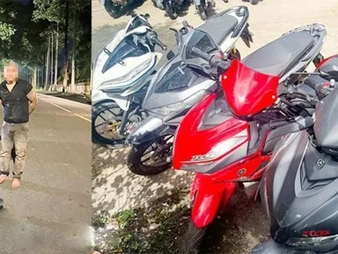 Đồng Nai: Bắt giữ đường dây trộm cắp, tiêu thụ xe gắn máy có tổ chức