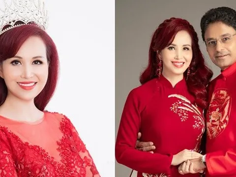 Hoa hậu "giỏi ngoại ngữ nhất Việt Nam", lấy chồng Ấn Độ, sống viên mãn trong biệt thự 1200m2