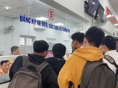 Hình ảnh ngày đầu định danh biển số tại TP HCM