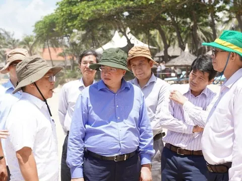 Đoàn kiểm tra công tác phòng, chống thiên tai làm việc tại Bình Thuận