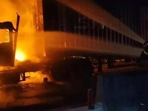 Một người tử vong trong vụ cháy xe tại Hà Tĩnh