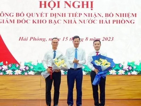 Kho bạc Nhà nước Hải Phòng có tân giám đốc
