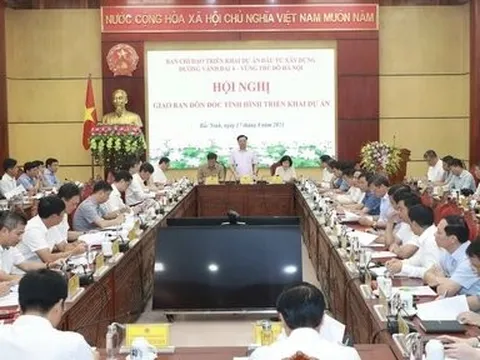 Hoàn thành giải phóng mặt bằng đường Vành đai 4 vào cuối năm 2023