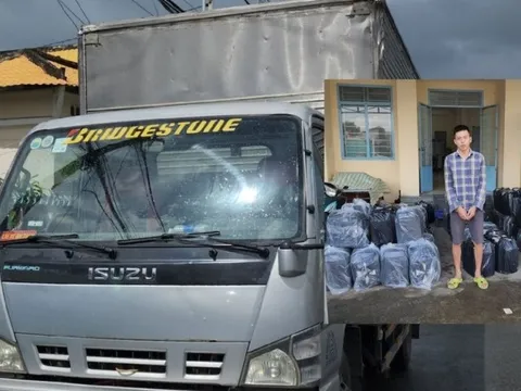 Kiên Giang: Bắt quả tang đối tượng vận chuyển hàng cấm