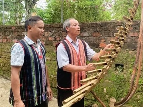 Kon Tum: Bảo tồn, phát huy nhạc cụ truyền thống của người Xơ Đăng
