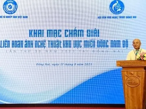 Đồng Nai: Khai mạc liên hoan ảnh nghệ thuật khu vực miền Đông Nam bộ