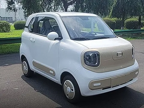 Đối thủ của Wuling Hongguang Mini chính thức lộ diện: Kích thước lớn hơn, trang bị mui trần, tốc độ tối đa 100km/h
