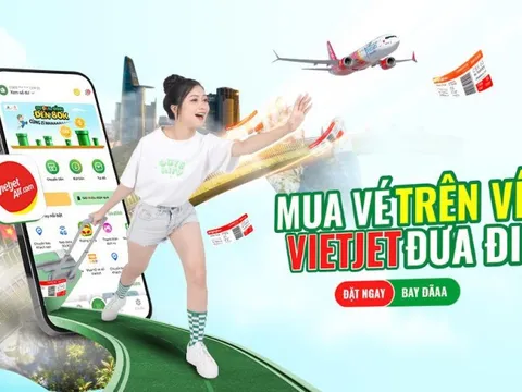 AppotaPay hợp tác VietJet Air triển khai tính năng đặt vé máy bay trực tiếp