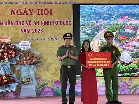 Sôi nổi ngày hội toàn dân bảo vệ an ninh Tổ Quốc ở cơ sở