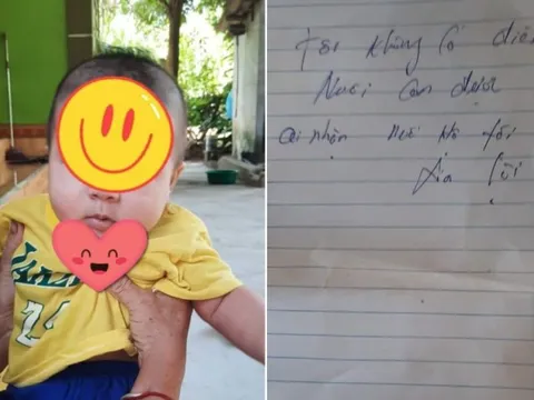 Nghệ An: Bé 4 tháng bị bỏ rơi trong lò gạch kèm lời nhắn “xin lỗi con”