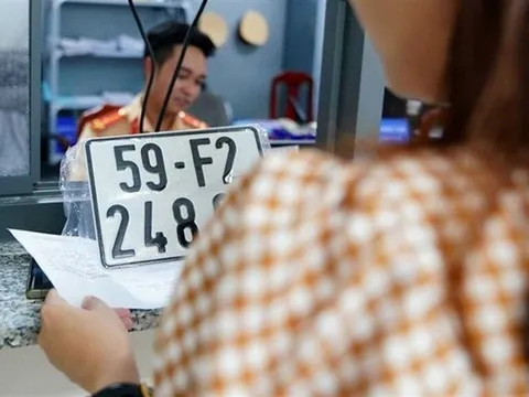 Mức lệ phí cấp biển số định danh là bao nhiêu?