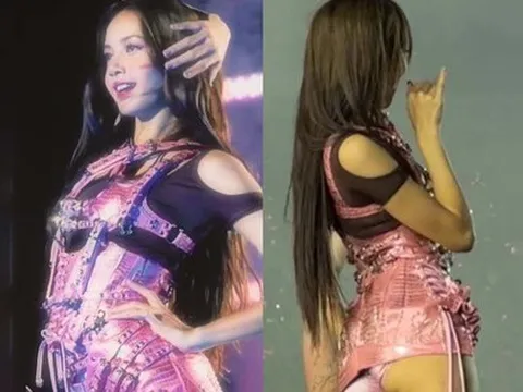 Lisa (BlackPink) tiếp tục bị chỉ trích phản cảm vì váy quá ngắn