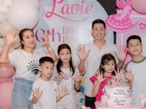 Sao Việt 22/8: Phùng Ngọc Huy lần đầu tổ chức sinh nhật cho con gái sau 8 năm xa cách