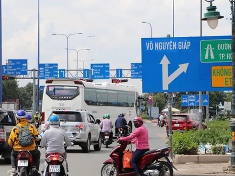 Hình ảnh một phần đường Xa lộ Hà Nội chính thức thành đường Võ Nguyên Giáp