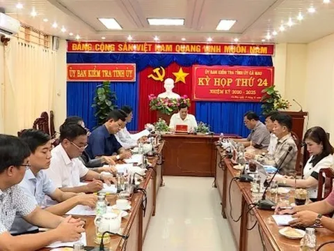 Đề nghị kiểm điểm Ban cán sự Đảng UBND tỉnh Cà Mau nhiệm kỳ 2011-2016, 2016-2021