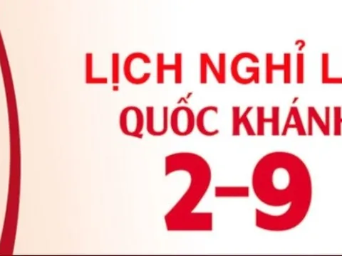 Lịch nghỉ lễ 2/9/2023 và những điều người lao động cần biết