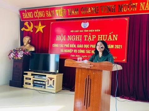 Hội Luật gia Điện Biên tham gia tích cực công tác xây dựng pháp luật