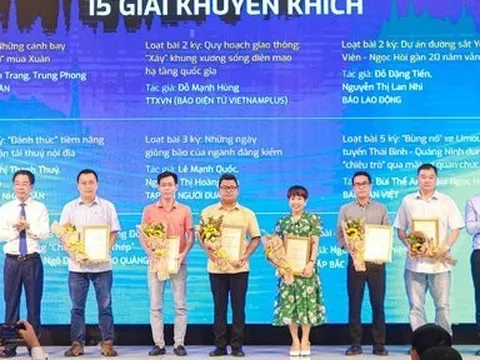 25 tác phẩm tiêu biểu nhận Giải thưởng báo chí viết về ngành GTVT