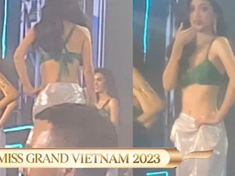 Cô gái đáng thương nhất đêm Chung kết Miss Grand Vietnam: Nghe nhầm tên lọt Top 20, ngậm ngùi quay về chỗ cũ