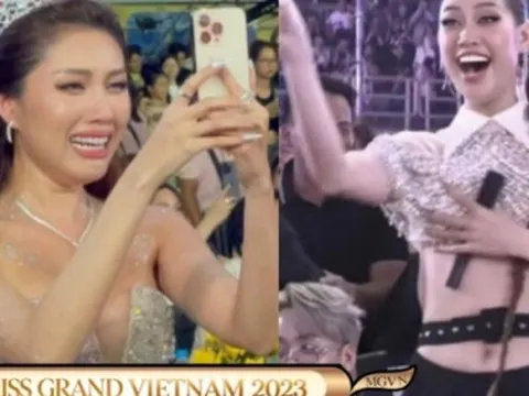 Dàn sao Việt vỡ oà trước chiến thắng của Lê Hoàng Phương: Thanh Thanh Huyền khóc nức nở, Khánh Vân có biểu cảm gây sốt