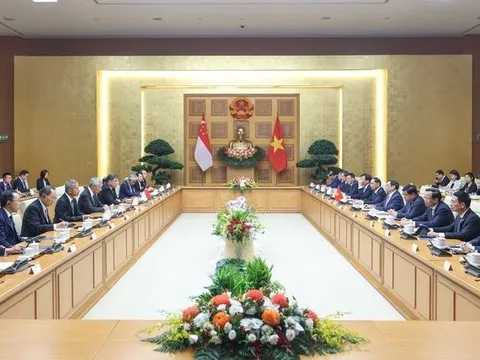 Việt Nam-Singapore xem xét khả năng nâng cấp quan hệ lên Đối tác chiến lược toàn diện