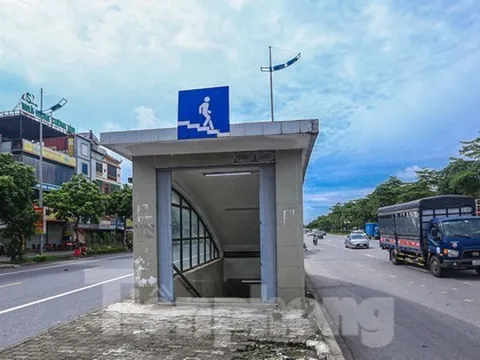 Hầm đi bộ bạc tỷ ở Hà Nội đang bị 'lãng quên' ở Hà Nội