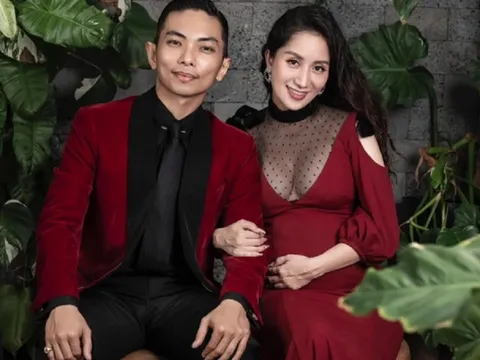 "Nữ hoàng dancesport" Khánh Thi được khen nhuận sắc khi bầu ở tuổi 41
