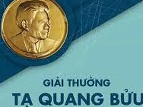 Sửa tiêu chuẩn xét tặng Giải thưởng Tạ Quang Bửu