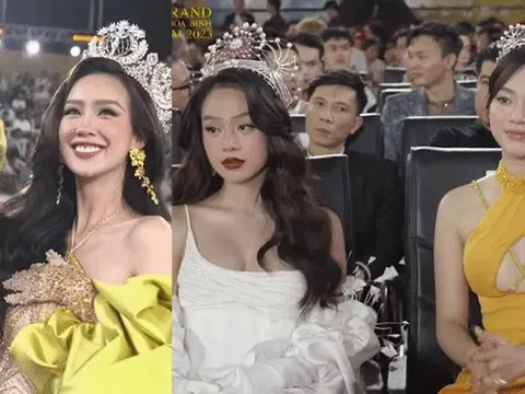 Rộ khoảnh khắc dàn hoa hậu cười gượng khi chỉ Á hậu Bảo Ngọc được xướng tên ở Miss Grand Vietnam, sự thực là gì?