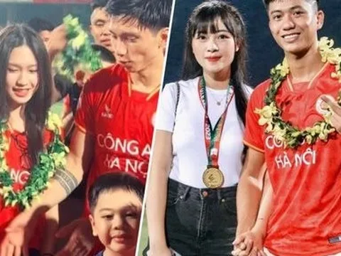Bạn gái Đoàn Văn Hậu hút mọi ánh nhìn trên khán đài