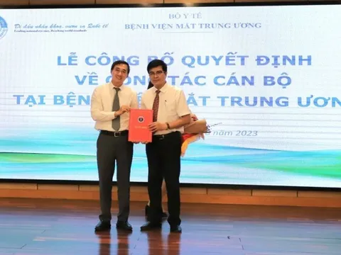 Bộ Y tế phân công cán bộ phụ trách, điều hành Bệnh viện Mắt Trung ương