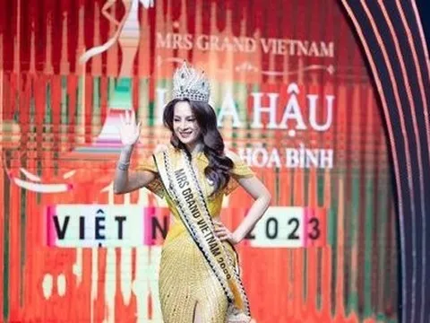 Mrs Grand Vietnam 2023: Đoàn Thị Thu Hằng đăng quang ngôi vị Hoa hậu
