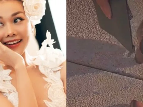 Sau khi khoe cận nhẫn đính hôn, siêu mẫu Thanh Hằng lần đầu để lộ hình ảnh bạn trai?