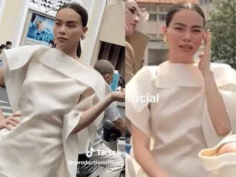 "Cam thường" zoom cận nhan sắc Hà Hồ trên phố, để lộ khoảnh khắc khó chịu ra mặt