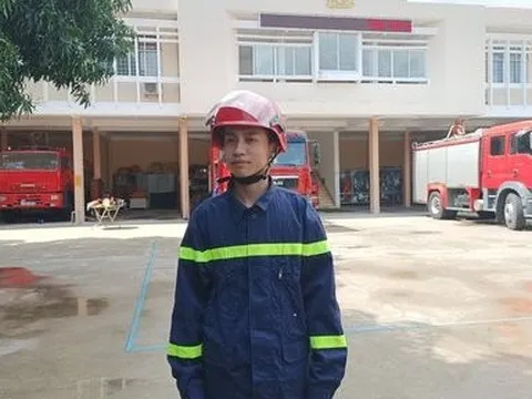 Chiến sĩ PCCC Bình Thuận kể lại giây phút đưa cháu bé trong vụ cháy đi cấp cứu