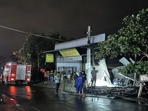 Người lao vào đám cháy lớn cứu người bị tử vong: Đi phụ hồ để nuôi con