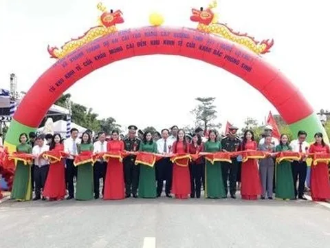Quảng Ninh: Khánh thành tuyến đường 700 tỷ nối hai cửa khẩu