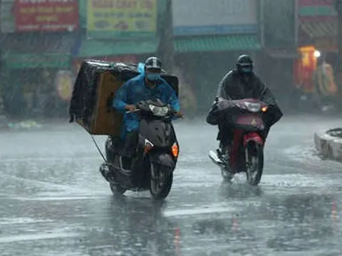 Hôm nay và ngày mai, nhiều khu vực sẽ có mưa rất to