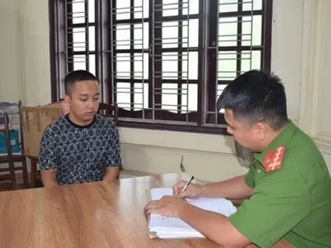 Bắt đối tượng giết người vì mâu thuẫn khi uống bia