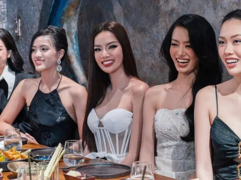 Khung ảnh bùng nổ nhan sắc của Top 5 Miss Grand Vietnam: Lê Hoàng Phương và Bùi Khánh Linh đọ sắc căng đét