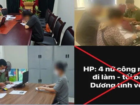 Xử phạt 4 người tung tin "nữ công nhân bán dâm làm lây lan HIV"