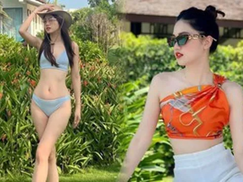 Nàng Á hậu bỏ showbiz làm dâu hào môn: Được chồng đại gia hơn 16 tuổi cưng như "trứng mỏng", mẹ 2 con sở hữu body cực cháy