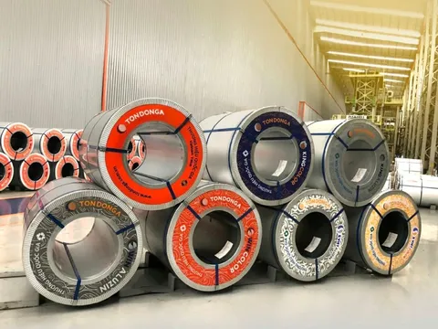 Cổ phiếu Tôn Đông Á (GDA) tăng 15% trong phiên đầu, bộ 3 doanh nghiệp lớn nhất ngành tôn đều đã lên sàn
