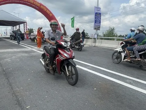 TP HCM: Chính thức thông xe cầu Long Kiểng sau 22 năm chờ đợi