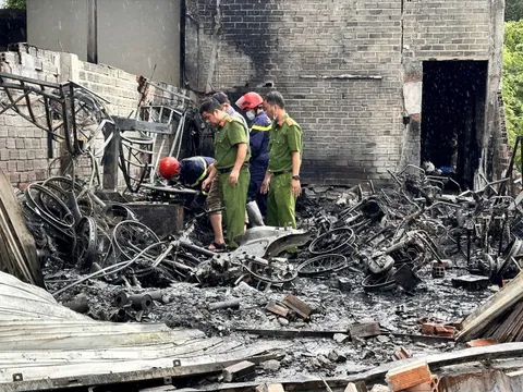 Tập trung khắc phục hậu quả, điều tra nguyên nhân vụ cháy nghiêm trọng tại Bình Thuận