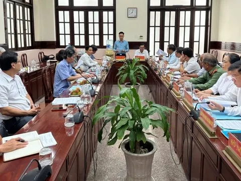 Đảng đoàn Hội Luật gia Việt Nam làm việc với tỉnh Trà Vinh