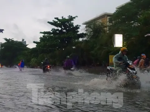 Hầm chui Tân Tạo thất thủ, người dân TPHCM 'khóc' trong cơn mưa
