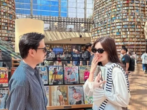 Vợ chồng Đặng Thu Thảo "trốn con" hẹn hò, netizen khen ngoại hình như cặp đôi sinh viên